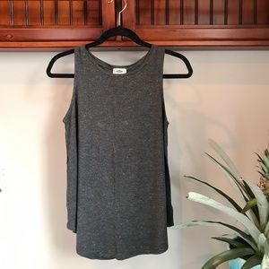 Old Navy Women's Dark Grey Tank Top Small